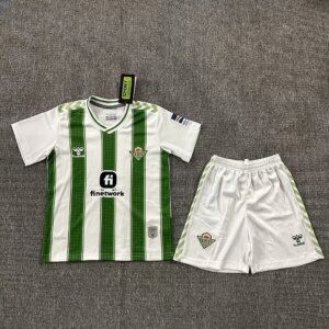 23-24 Real Betis Home Kids Kit
