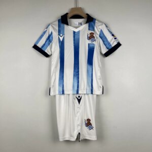 23-24 Real Sociedad Home Kids Kit
