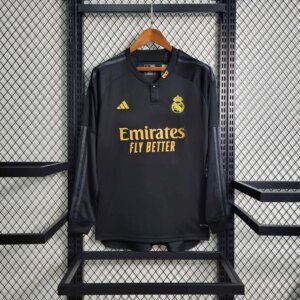 23-24 Real Madrid Third Long Sleeve Jersey