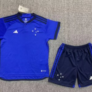 23-24 Cruzeiro Esporte Home Kids Kit