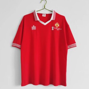 1977 Manchester United Home Retro Jersey