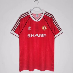 1991-92 Manchester United Home Retro Jersey