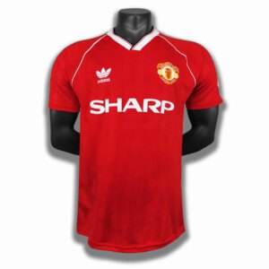 1988-90 Manchester United Home Retro Jersey