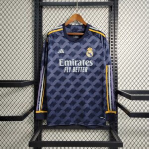 23-24 Real Madrid Away Long Sleeve Jersey