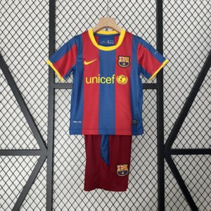 Retro10-11 Barcelona Home Kids Kit