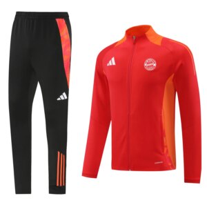 24-25 Bayern Munich Red Jacket Tracksuit