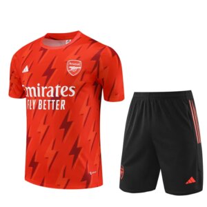 23-24 Arsenal Training Short Sleeve Suit