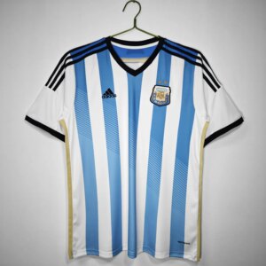 2014 Argentina Home Retro Jersey