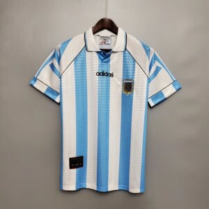 1996 Argentina Home Retro Jersey