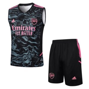 23-24 Arsenal New Black Training Vest Suit