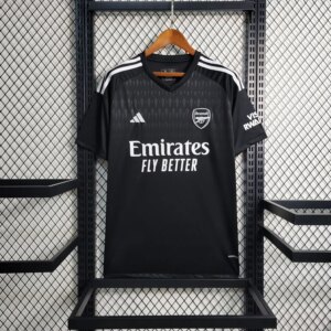 23-24 Arsenal Black Goal Keeper Jersey