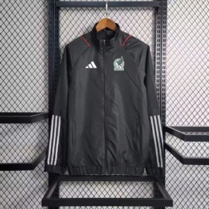 23-24 Mexico Black Windbreaker S-XXL
