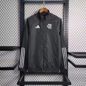 23-24 Flamengo Black Windbreaker S-XXL