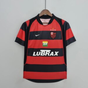 03-04 Flamengo Home  Retro Jersey