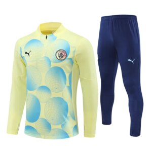 24-25 Manchester City Yellow Training Suit