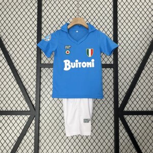 Retro 87-88 Napoli Home Kids Kit