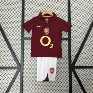 Retro 05-06 Arsenal Home Kids Kit