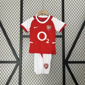 Retro 02-04 Arsenal Home Kids Kit