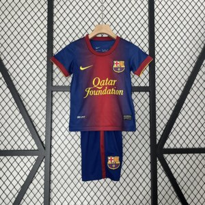 Retro 12-13 Barcelona Home Kids Kit