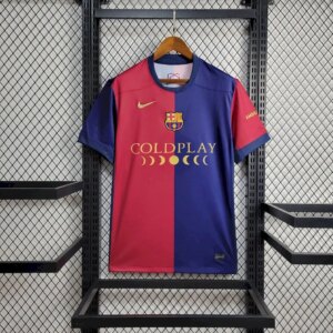 24-25 Barcelona Sponsor Coldplay Jersey