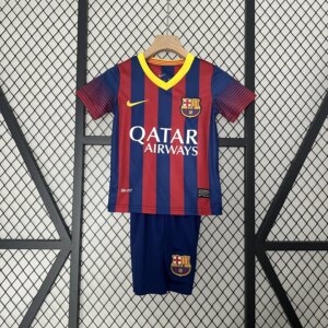 Retro 13-14 Barcelona Home Kids Kit