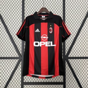 01-02  AC Milan Home Retro Jersey