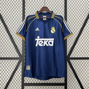 1998-00 Real Madrid Away Retro Jersey