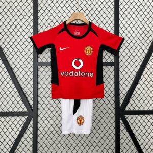 Retro 05-06 Manchester United Home Kids Kit