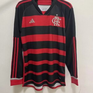 24-25 Flamengo Home Long Sleeve Jersey