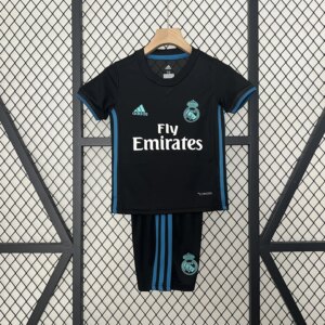 Retro17-18 Real Madrid Away Kids Kit