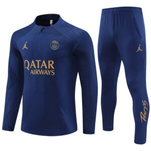 23-24 PSG Royal Blue Player Version Training Suit