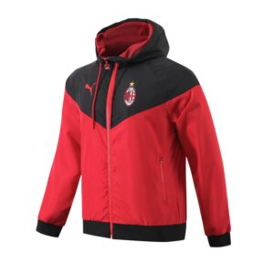 2023 AC Milan Player Hooded Windbreaker S-XXL