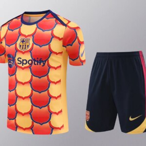 24-25 Barcelona Training Short Sleeve Training Suit