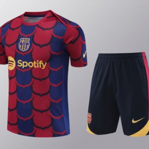 24-25 Barcelona Training Short Sleeve Training Suit