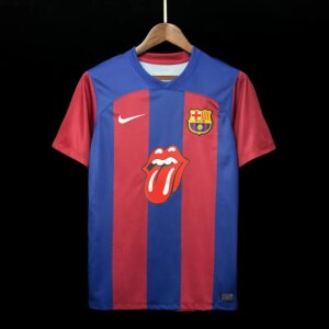23-24 Barcelona x Rolling Stones El Clasico Limited Edition Jersey