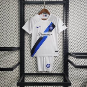 23-24 Inter Milan Away Kids Kit