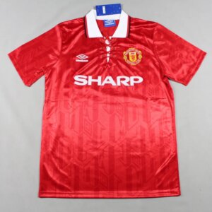 1994 Manchester United Home Red Retro Short Jersey