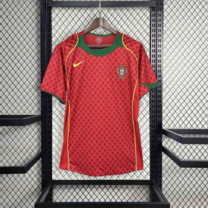 2004 Portugal Home Retro Jersey