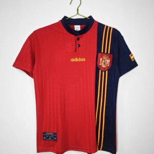1996 Spain Home Retro Jersey