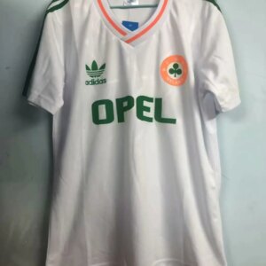 Republic of Ireland White Retro Jersey