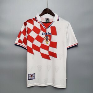 1998 Croiata Home White Retro Jersey
