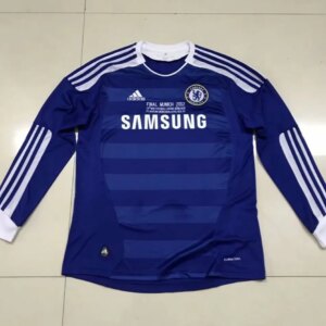 11-12 Chelsea Home Long Sleeve Retro Jersey
