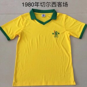 1980 Chelsea Yellow Retro Jersey