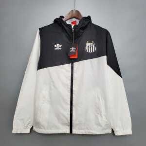 Windbreaker Santos Black and White S-XXL