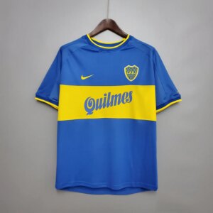 99-00 Boca Juniors Home Retro Jersey
