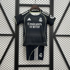 Real Madrid Away Kids Kit 25-26