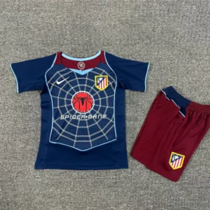 04-05 Atletico Madrid Away Kids Kit