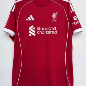 25-26 Liverpool Home Kit
