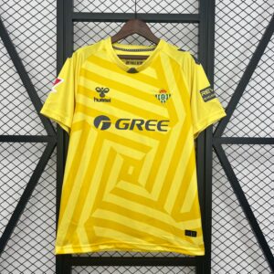 25-26 Real Betis Goal Keeper Yellow Kit