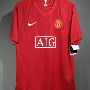 Manchester United Home Kit Retro 07-08